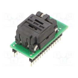 1 pcs x ELNEC - DIL28/QFN28-2 ZIF-CS - Adapter: DIL28-QFN28, 300mils, Assoc.circ: MICROCHIP,NXP