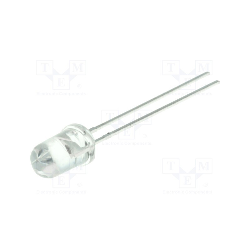 2 pcs x LITEON - LTR-3208 - Phototransistor, 5mm, λp max: 940nm, 30V, 20°, Lens: transparent
