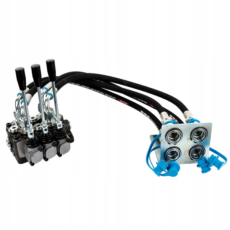 Set of external distributor valve 2 sections mf