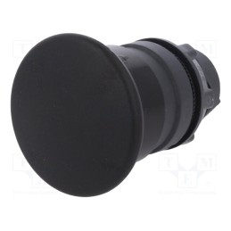 1 pcs x SCHNEIDER ELECTRIC - ZB5AC2 - Switch: push-button, 22mm, Stabl.pos: 1, black, none, IP66, mushroom