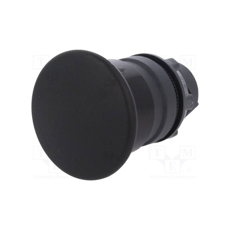1 pcs x SCHNEIDER ELECTRIC - ZB5AC2 - Switch: push-button, 22mm, Stabl.pos: 1, black, none, IP66, mushroom