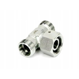 Symmetrical metric hydraulic tee bab m12