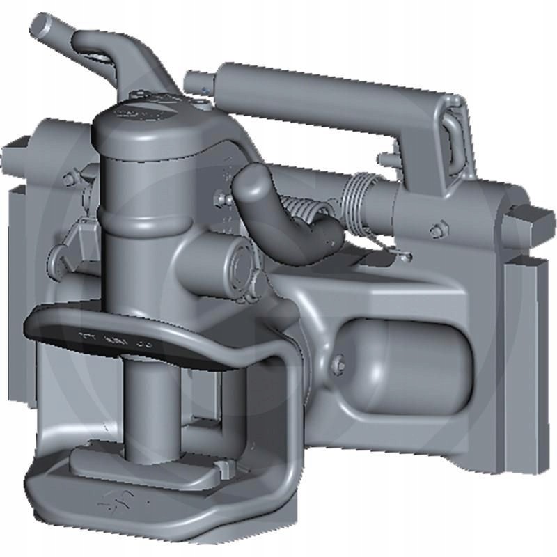 Sauermann automatic hitch, delivered with certificate