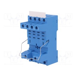 1 pcs x FINDER - 96.04SMA - Socket, PIN: 8, 12A, 250VAC, 096.71, for DIN rail mounting