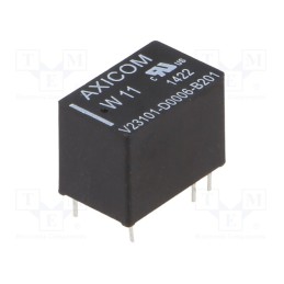1 pcs x TE Connectivity - 1-1393779-6 - Relay: electromagnetic, SPDT, Ucoil: 12VDC, Icontacts max: 1.25A