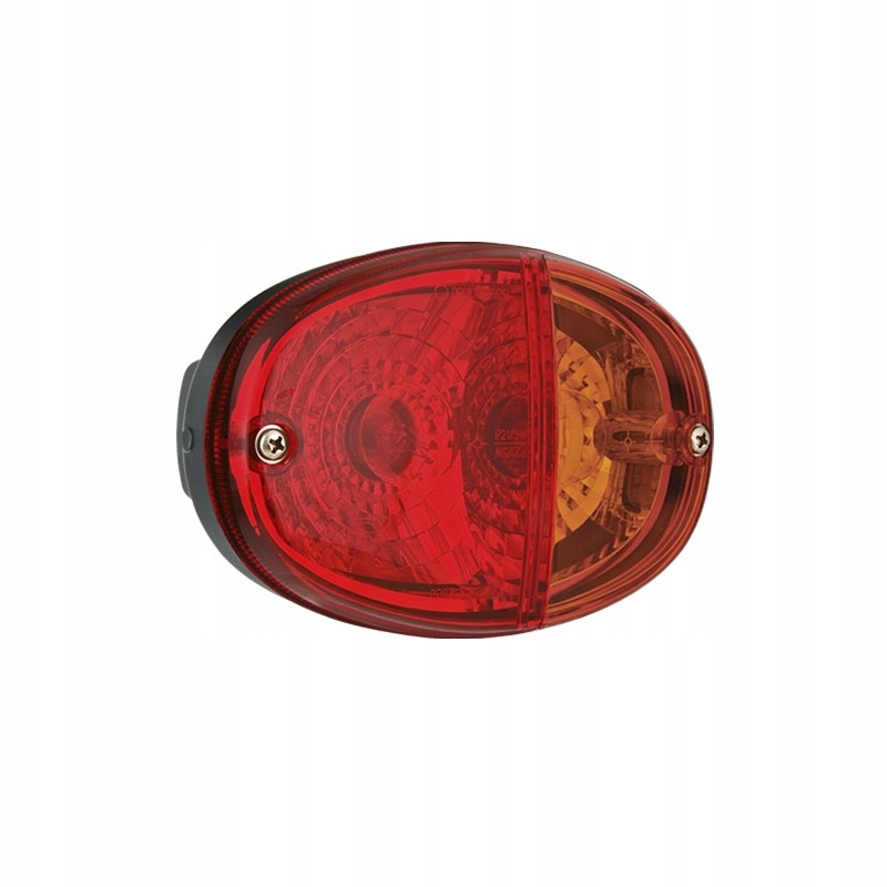 Rear lamp 3f oval 140x94 with 12v bulbs