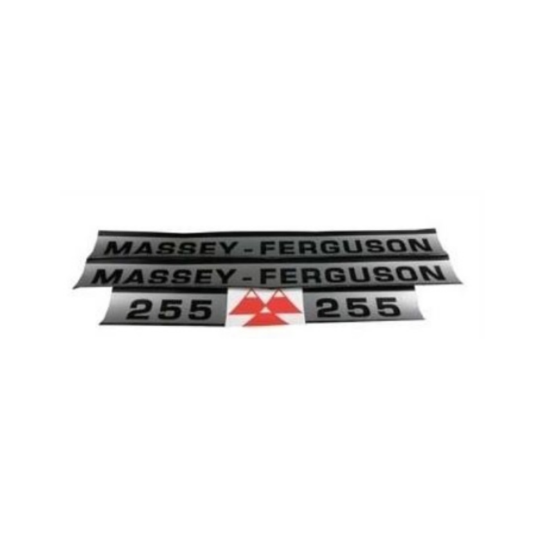 Stickers inscriptions massey ferguson 255 mf3 mf 3