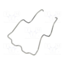 1 pcs x TE Connectivity - 1393827-1 - Fastening clip, 5A, Series: Cradle N