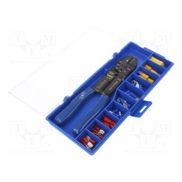 1 set x BM GROUP - BM80412 - Kit: for crimping push-on connectors, terminal crimping