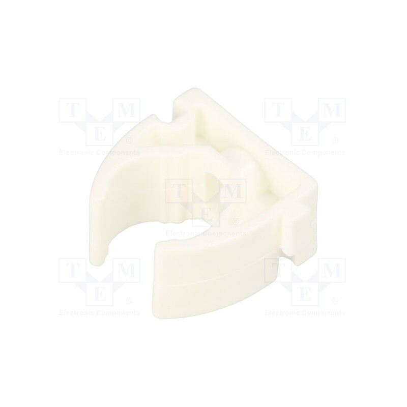 100 pcs x JONEX - U-16 WHITE - Bracket, white, Size: 16