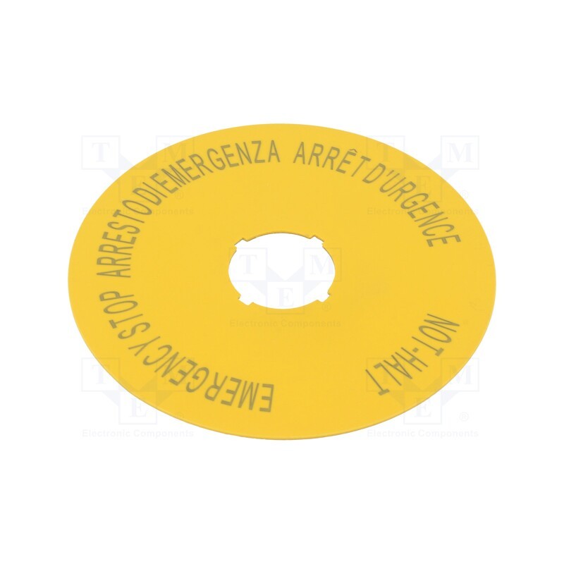 1 pcs x EATON ELECTRIC - M22-XAK11 - Description label