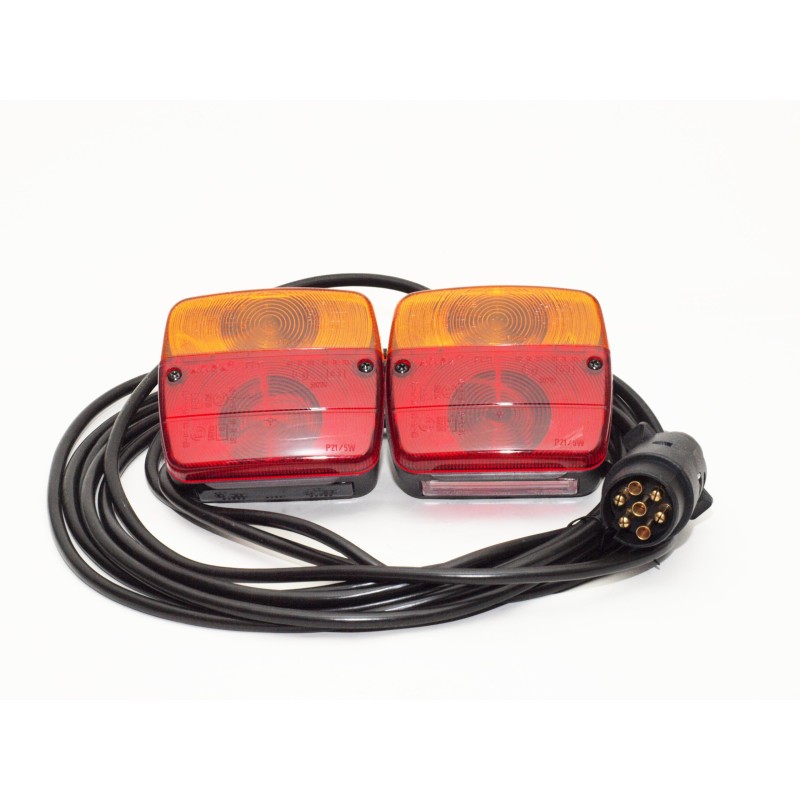 Set of rear lamps 12m trailer tow truck other
