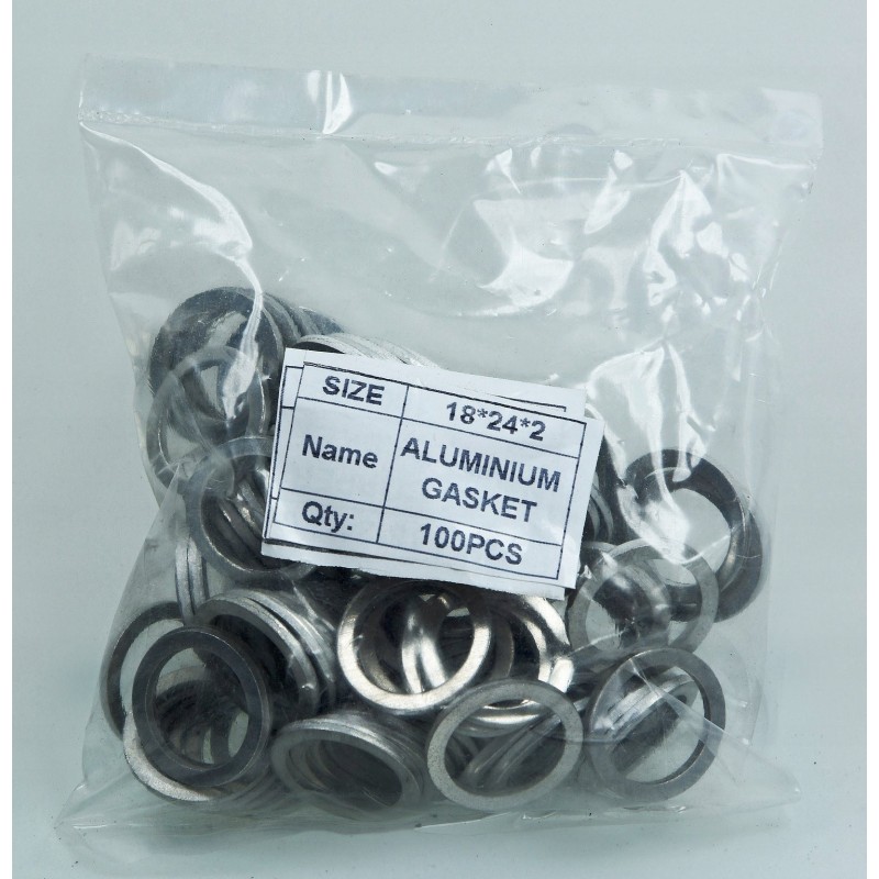 Aluminum seal washer 18x24x1 5 4 pcs