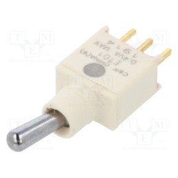 1 pcs x C&K - ET01MD1CBE - Switch: toggle, Pos: 2, SPST, ON-ON, 0.4A/20VAC, 0.4A/20VDC, IP57