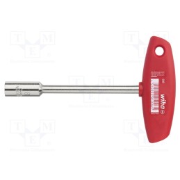 1 pcs x WIHA - 1006 - Wrench, square,socket spanner, 8, Chrom-vanadium steel