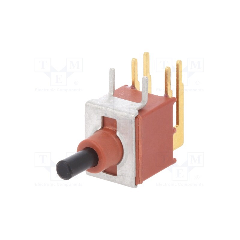 1 pcs x C&K - EP21SD1ABE - Switch: push-button, Pos: 2, DPST, 0.02A/20VAC, 0.02A/20VDC, Ø5mm