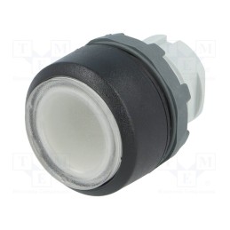 1 pcs x ABB - 1SFA611101R1108 - Switch: push-button, 22mm, Stabl.pos: 2, transparent, MLB-1, IP66