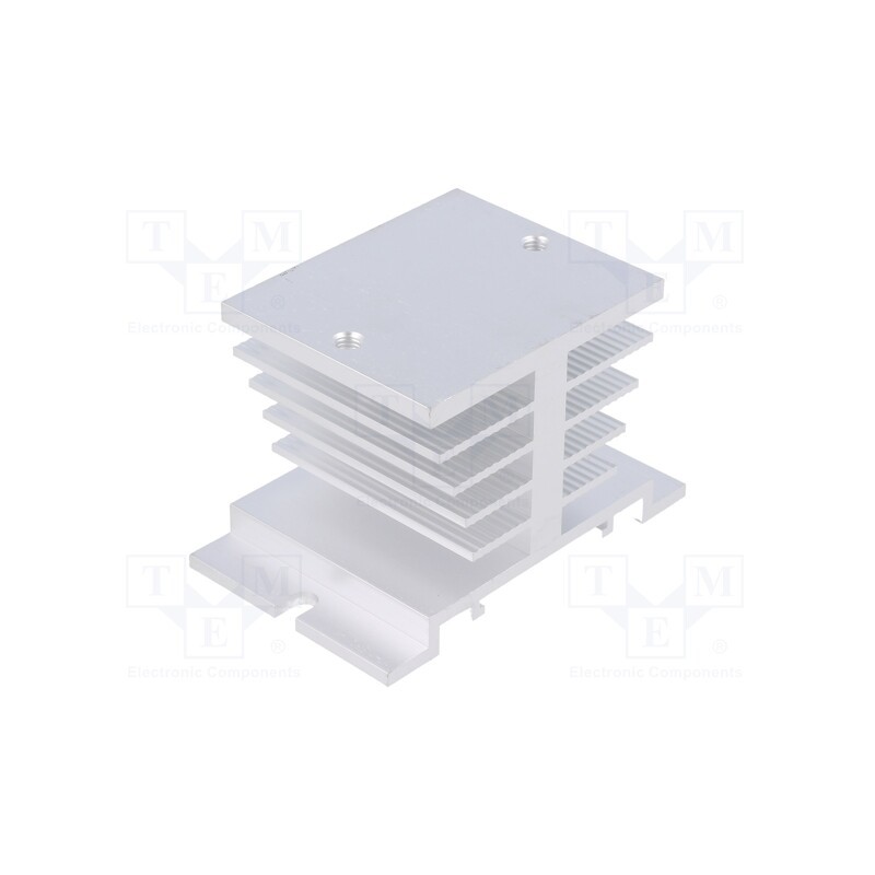 1 pcs x CARLO GAVAZZI - RHS5050D - Heatsink: extruded, L: 50mm, W: 80mm, H: 51mm, 3.5K/W, aluminium, raw