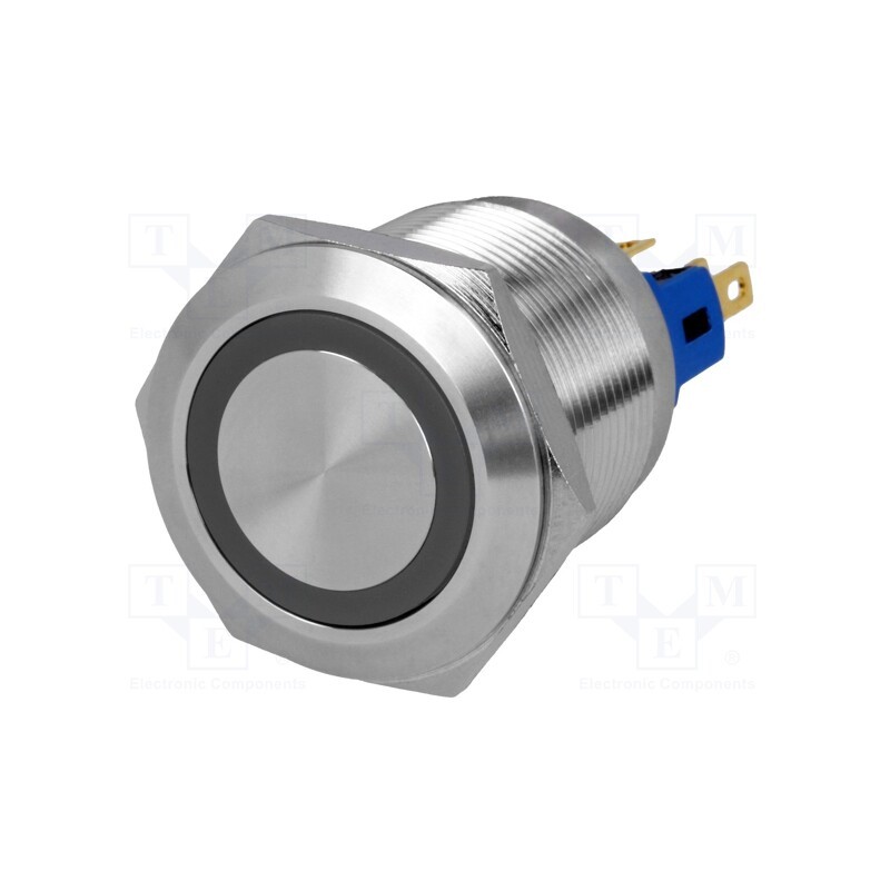 1 pcs x ONPOW - GQ22-11ZE/R/230V - Switch: vandal resistant, Pos: 2, SPST-NO + SPST-NC, 3A/220VAC