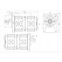Hydraulic pump bosch 0510665323 replacement