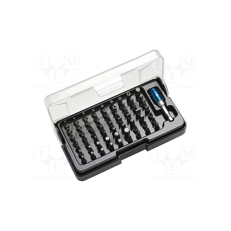 1 set x CRESCENT - CBK64EU - Kit: screwdriver bits, 25mm, Mounting: 1/4' (C6,3mm), plastic box