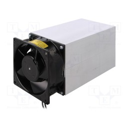 1 pcs x FISCHER ELEKTRONIK - LA 21 150 230 - Heatsink: extruded, L: 150mm, W: 92mm, H: 93mm, aluminium, raw, 75m3/h