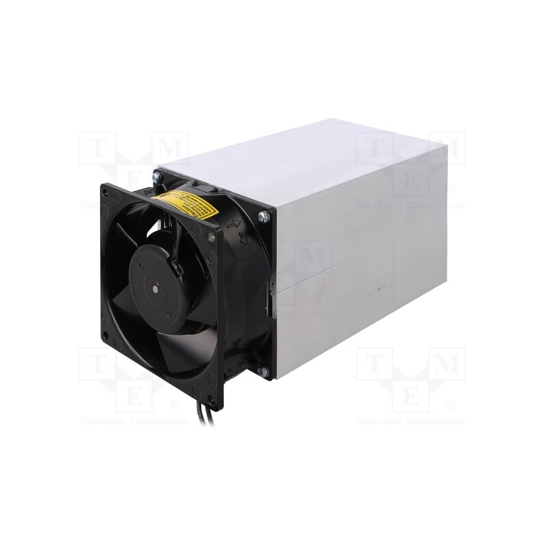 1 pcs x FISCHER ELEKTRONIK - LA 21 150 230 - Heatsink: extruded, L: 150mm, W: 92mm, H: 93mm, aluminium, raw, 75m3/h