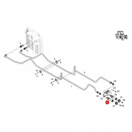 O-ring fendt f514960100020 original