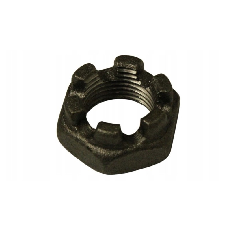 Hexagonal crown nut m18x1 5 din 937