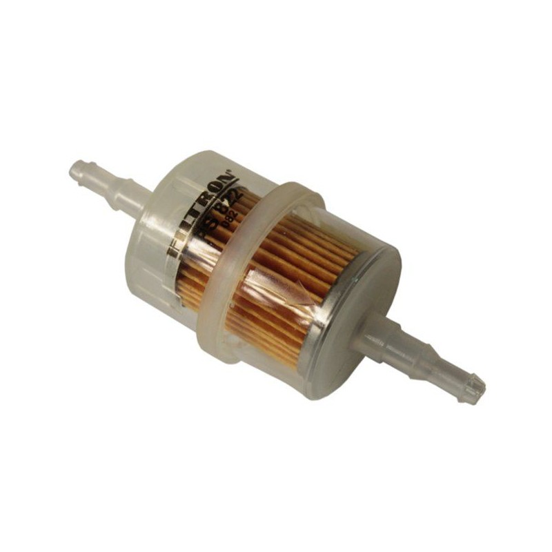 Universal flow-through fuel filter