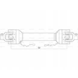 Power take-off shaft complete sparex 1270