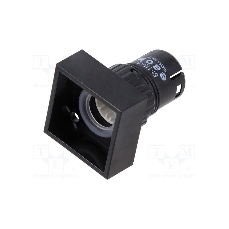 1 pcs x EAO - 61-1150.0 - Switch: body, 16mm, Stabl.pos: 1, IP65, Pos: 2, Cutout: Ø16.2mm, 61