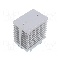 1 pcs x RELPOL - RH19B - Heatsink: extruded, H, black, L: 81mm, W: 50mm, H: 83mm, aluminium