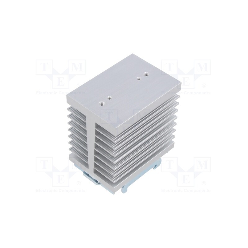 1 pcs x RELPOL - RH19B - Heatsink: extruded, H, black, L: 81mm, W: 50mm, H: 83mm, aluminium