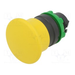 1 pcs x SCHNEIDER ELECTRIC - ZB5AC5 - Switch: push-button, 22mm, Stabl.pos: 1, yellow, none, IP66, Pos: 2