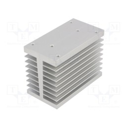 1 pcs x RELPOL - RH17A - Heatsink: extruded, H, grey, L: 90mm, W: 50mm, H: 69mm, aluminium