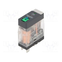 1 pcs x SCHNEIDER ELECTRIC - RXG12JD - Relay: electromagnetic, SPDT, Ucoil: 12VDC, 10A, 10A/250VAC, socket