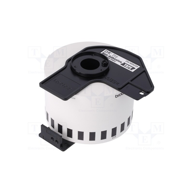 1 pcs x BROTHER - DK-N55224 - Tape, 54mm, 30.48m, white, glueless