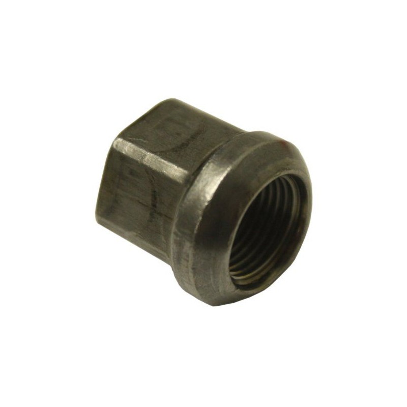 Wheel stud nut with flange m18x1 5 deutz