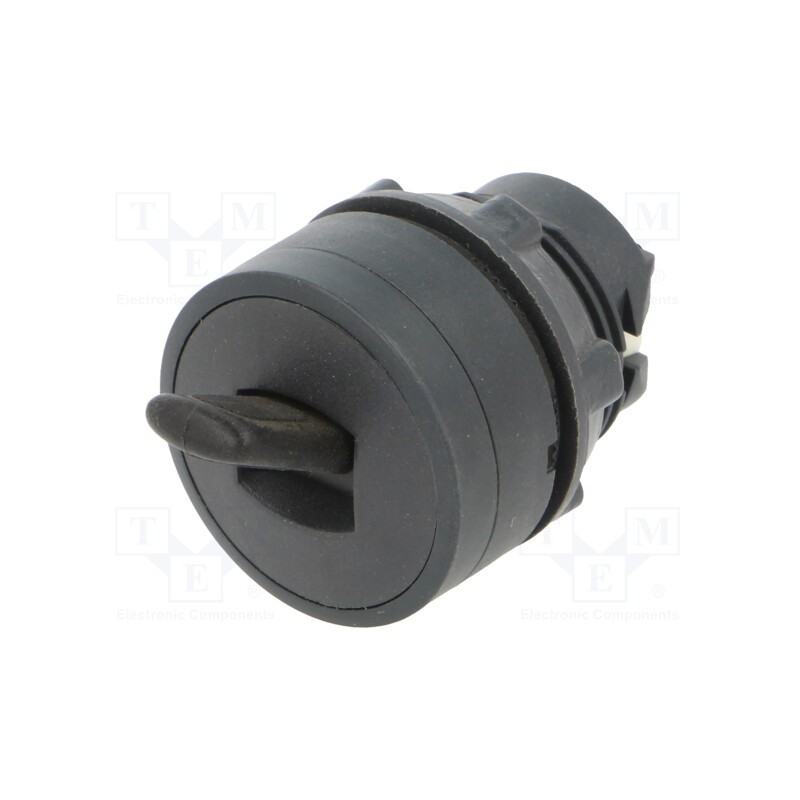 1 pcs x SCHNEIDER ELECTRIC - ZB5AD28 - Switch: toggle, 22mm, Stabl.pos: 2, black, none, IP66, prominent