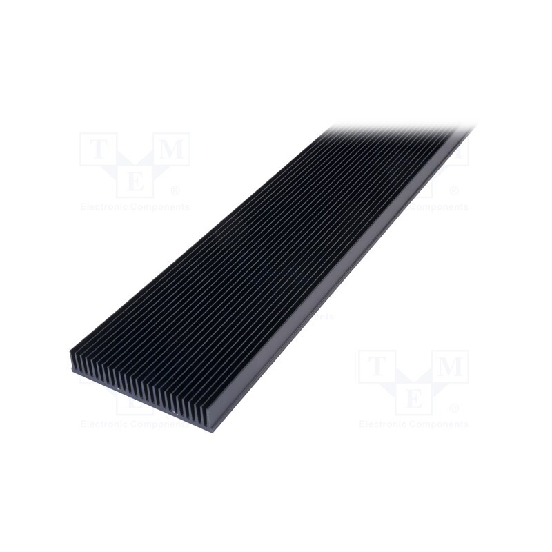 1 pcs x SEIFERT ELECTRONIC - KL-143/1000/SW - Heatsink: extruded, grilled, black, L: 1000mm, W: 150mm, H: 27mm