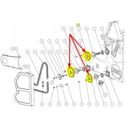 01021500 28 sprocket 28 teeth