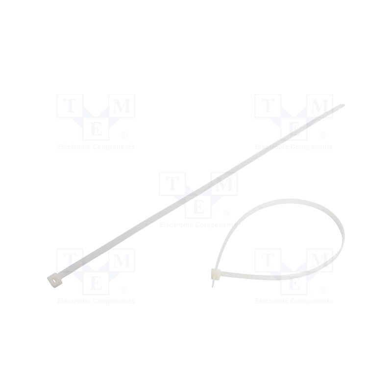 100 pcs x FIX&FASTEN - FIX-S-9.0X550/N - Cable tie, L: 550mm, W: 9mm, polyamide, 778N, natural, Ømax: 155mm