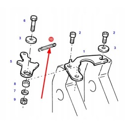X699405700000 extension coil spring