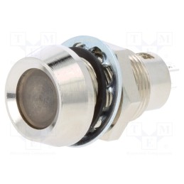 1 pcs x MARL - 512-997-23 - Indicator: LED, recessed, white cold, 24÷28VDC, Ø12.7mm, IP67