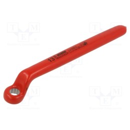1 pcs x UNIOR - 612188 - Wrench, insulated,single sided,box,bent, 13mm, 180/2VDEDP