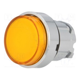 1 pcs x SCHNEIDER ELECTRIC - ZB4BW153 - Switch: push-button, 22mm, Stabl.pos: 1, orange, IP66, prominent