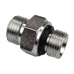 Straight hydraulic connector bb g3 8 18x1 5 with seal