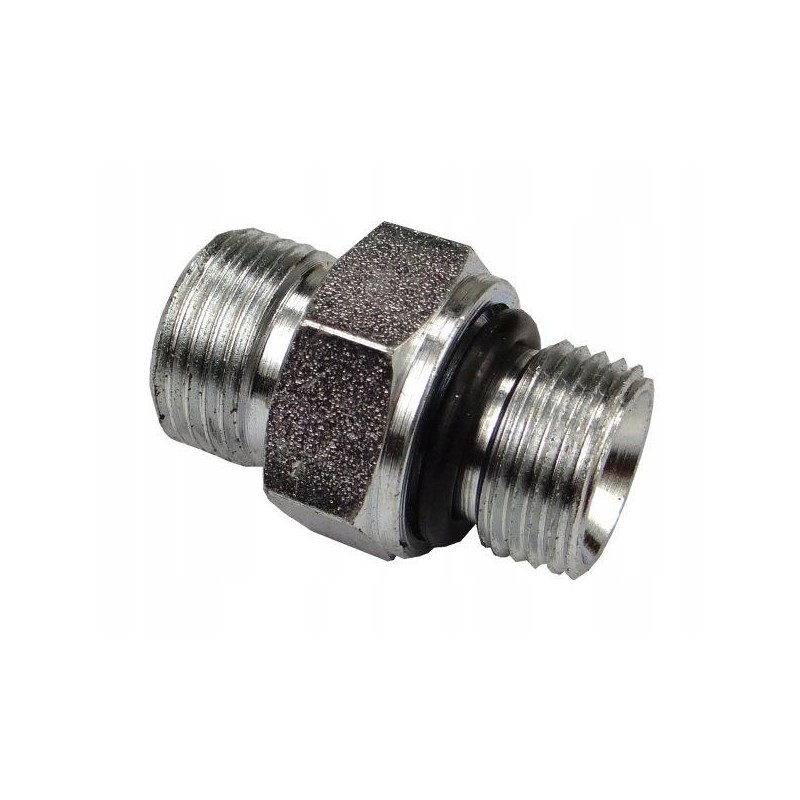 Straight hydraulic connector bb g3 8 18x1 5 with seal