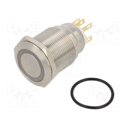 1 pcs x ONPOW - LAS1GQ22-11ZE/G/24V/S - Switch: vandal resistant, Pos: 2, SPDT, 3A/220VAC, 5A/24VDC, IP65